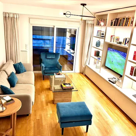 Luxury 2 Bedroom 2 Bathroom Flat In Kolonaki ! Lägenhet